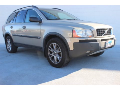 Ash Gold Metallic Volvo XC90 T6 AWD.  Click to enlarge.