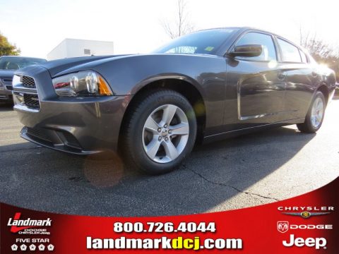 Granite Crystal Metallic Dodge Charger SE.  Click to enlarge.