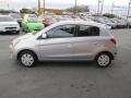 2014 Mitsubishi Mirage Starlight Silver #4