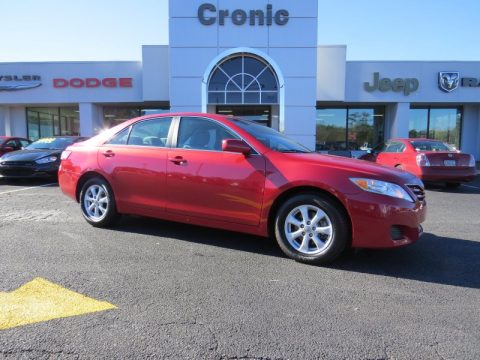 Barcelona Red Metallic Toyota Camry LE. Click to enlarge. Barcelona Red Metallic Toyota Camry LE. Click to enlarge.