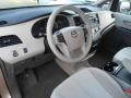  2011 Toyota Sienna Bisque Interior #9