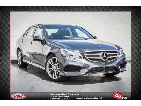 Steel Gray Metallic Mercedes-Benz E 350 Sport Sedan.  Click to enlarge.