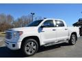 Front 3/4 View of 2014 Toyota Tundra Platinum Crewmax #3