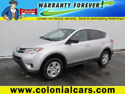 Classic Silver Metallic Toyota RAV4 LE AWD. Click to enlarge. Classic Silver Metallic Toyota RAV4 LE AWD. Click to enlarge.