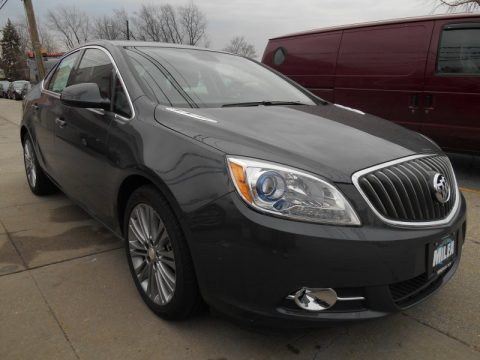 Cyber Gray Metallic Buick Verano FWD.  Click to enlarge.
