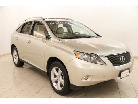 Satin Cashmere Metallic Lexus RX 350 AWD.  Click to enlarge.
