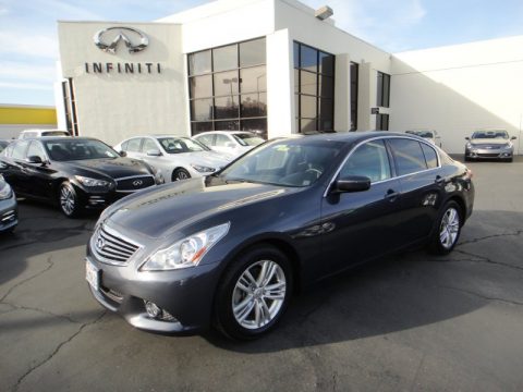 Blue Slate Infiniti G 37 Journey Sedan.  Click to enlarge.