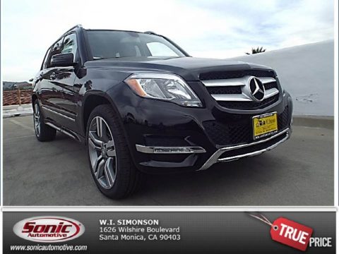 Black Mercedes-Benz GLK 350.  Click to enlarge.