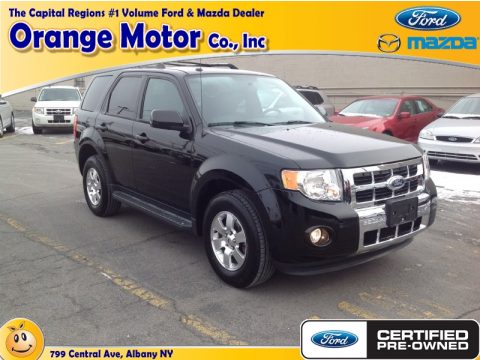 Ebony Black Ford Escape Limited 4WD.  Click to enlarge.