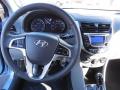  2014 Hyundai Accent SE 5 Door Steering Wheel #6