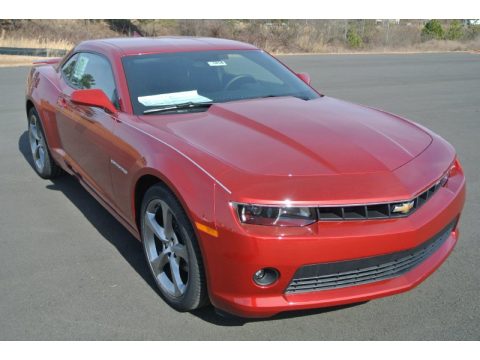 Crystal Red Tintcoat Chevrolet Camaro LT Coupe.  Click to enlarge.