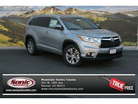 Silver Sky Metallic Toyota Highlander XLE AWD. Click to enlarge. Silver Sky Metallic Toyota Highlander XLE AWD. Click to enlarge.