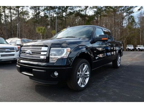 Tuxedo Black Ford F150 Limited SuperCrew.  Click to enlarge.