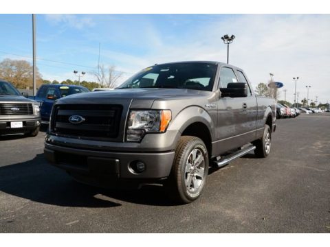 Sterling Grey Ford F150 STX SuperCab.  Click to enlarge.