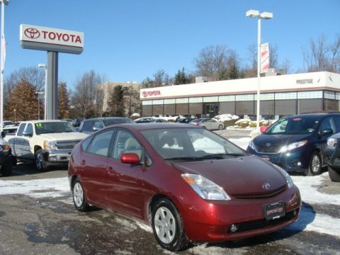 Salsa Red Pearl Toyota Prius Hybrid. Click to enlarge. Salsa Red Pearl Toyota Prius Hybrid. Click to enlarge.