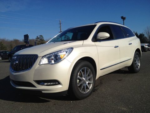 White Diamond Tricoat Buick Enclave Leather AWD.  Click to enlarge.
