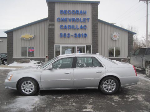 Radiant Silver Cadillac DTS .  Click to enlarge.