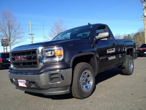 Iridium Metallic GMC Sierra 1500 Regular Cab 4x4.  Click to enlarge.