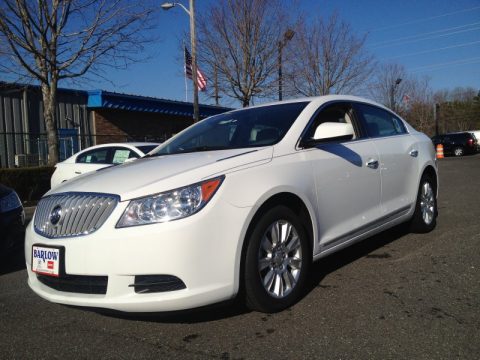 Summit White Buick LaCrosse FWD.  Click to enlarge.