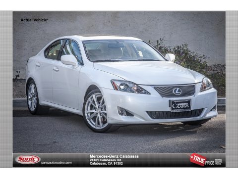 Starfire White Pearl Lexus IS 250.  Click to enlarge.