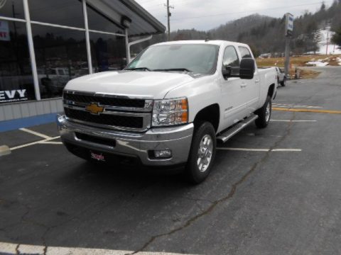 Summit White Chevrolet Silverado 2500HD LTZ Crew Cab 4x4. Click to enlarge. Summit White Chevrolet Silverado 2500HD LTZ Crew Cab 4x4. Click to enlarge.