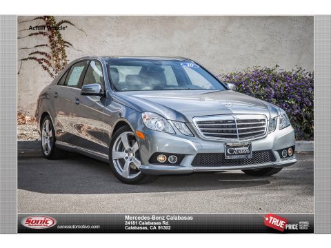 Palladium Silver Metallic Mercedes-Benz E 350 Sedan.  Click to enlarge.