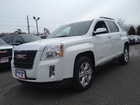 Summit White GMC Terrain SLE. Click to enlarge. Summit White GMC Terrain SLE. Click to enlarge.