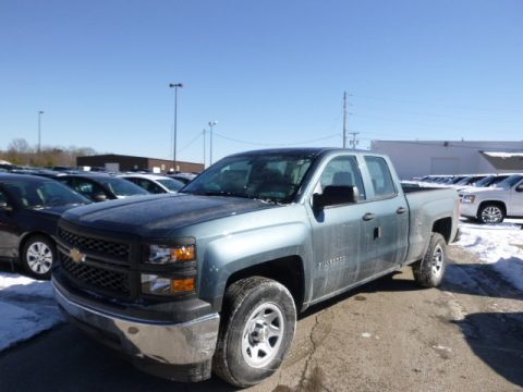 Blue Granite Metallic Chevrolet Silverado 1500 WT Double Cab. Click to enlarge. Blue Granite Metallic Chevrolet Silverado 1500 WT Double Cab. Click to enlarge.