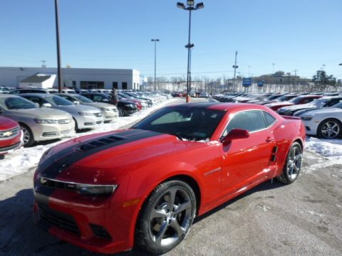 Red Hot Chevrolet Camaro SS/RS Coupe.  Click to enlarge.