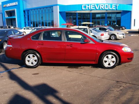 Red Jewel Tintcoat Chevrolet Impala LT.  Click to enlarge.