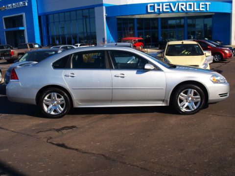 Silver Ice Metallic Chevrolet Impala LT. Click to enlarge. Silver Ice Metallic Chevrolet Impala LT. Click to enlarge.