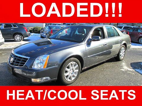 Gray Flannel Metallic Cadillac DTS Premium.  Click to enlarge.