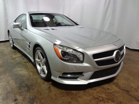 Iridium Silver Metallic Mercedes-Benz SL 550 Roadster.  Click to enlarge.