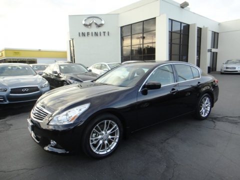 Malbec Black Infiniti G 37 Journey Sedan.  Click to enlarge.