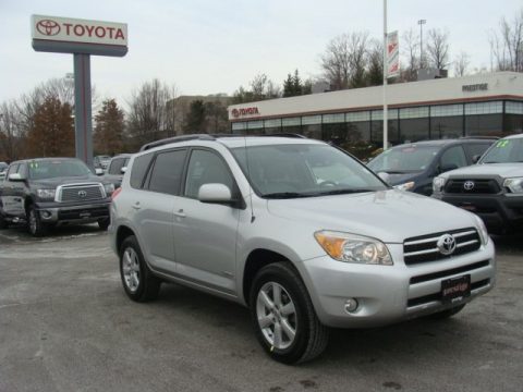 Classic Silver Metallic Toyota RAV4 Limited 4WD.  Click to enlarge.