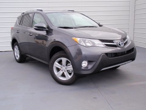 Magnetic Gray Metallic Toyota RAV4 XLE.  Click to enlarge.