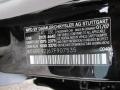 Mercedes-Benz Color Code 040 Black #18 Mercedes-Benz Color Code 040 Black #18