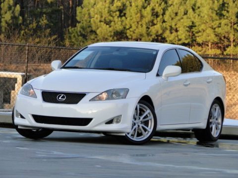 Crystal White Lexus IS 350. Click to enlarge. Crystal White Lexus IS 350. Click to enlarge.