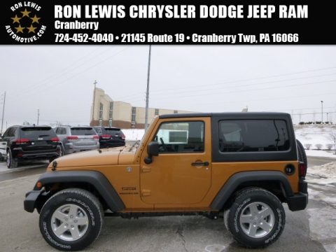 Amp'd Jeep Wrangler Sport S 4x4.  Click to enlarge.