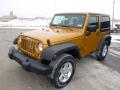 Front 3/4 View of 2014 Jeep Wrangler Sport S 4x4 #2