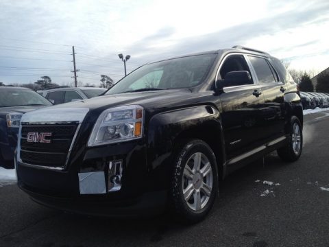 Carbon Black Metallic GMC Terrain SLT.  Click to enlarge.