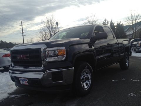Onyx Black GMC Sierra 1500 Double Cab 4x4.  Click to enlarge.
