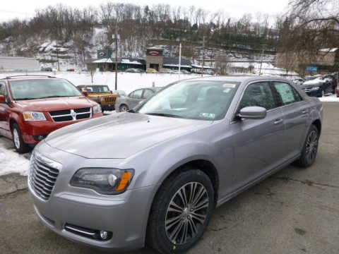Billet Silver Metallic Chrysler 300 S AWD.  Click to enlarge.