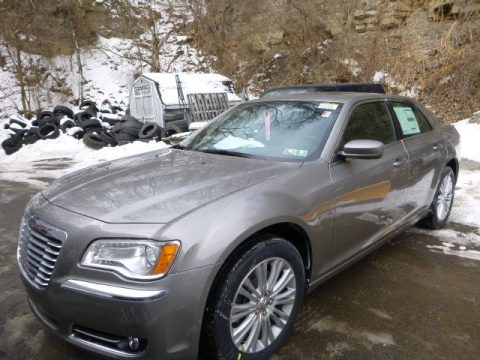 Pewter Grey Pearl Coat Chrysler 300 AWD.  Click to enlarge.