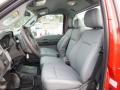 Front Seat of 2014 Ford F550 Super Duty XL Regular Cab 4x4 Chassis #10