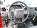 2014 Ford F550 Super Duty XL Regular Cab 4x4 Chassis Steering Wheel #18