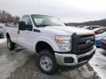 Front 3/4 View of 2014 Ford F250 Super Duty XL Regular Cab #2
