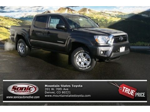 Magnetic Gray Metallic Toyota Tacoma V6 TRD Double Cab 4x4.  Click to enlarge.