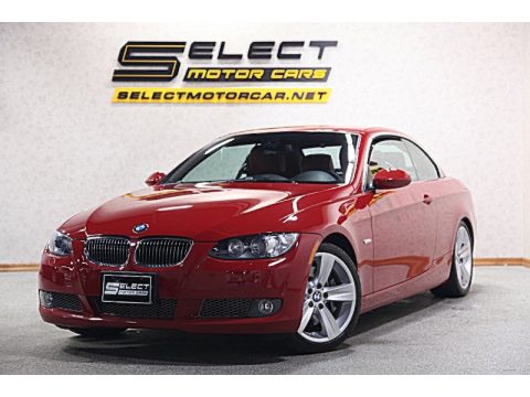 Crimson Red BMW 3 Series 335i Convertible.  Click to enlarge.