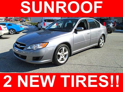 Quartz Silver Metallic Subaru Legacy 2.5i Sedan.  Click to enlarge.